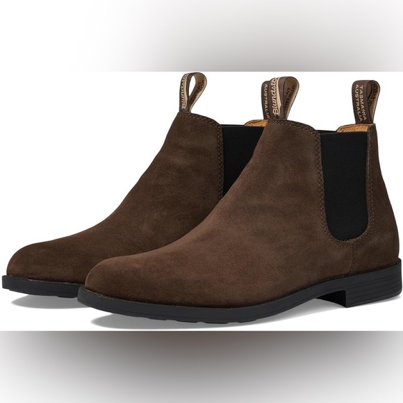 Blundstone brown dress suede chelsea boot BL2391 Ankle Boots for Men size 8.5AUS